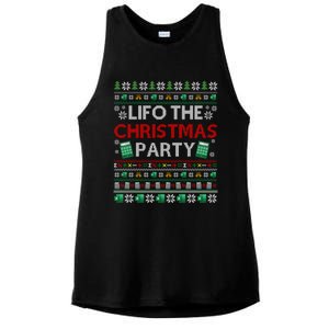 Cpa Lifo The Christmas Party Ugly Accountant Xmas Gift Ladies PosiCharge Tri-Blend Wicking Tank