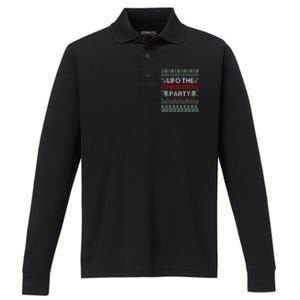 Cpa Lifo The Christmas Party Ugly Accountant Xmas Gift Performance Long Sleeve Polo