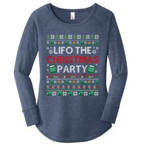 Cpa Lifo The Christmas Party Ugly Accountant Xmas Gift Women's Perfect Tri Tunic Long Sleeve Shirt