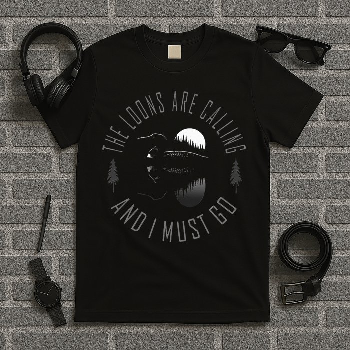 Common Loon The Loons Are Calling And I Must Go T-Shirt