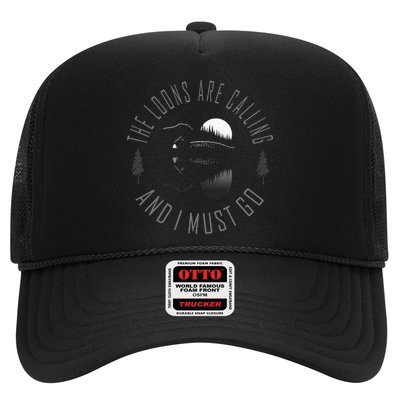 Common Loon The Loons Are Calling And I Must Go Trucker Hat
