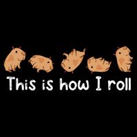 Capybara Lover This Is How I Roll Capybara Gift Performance Shirt