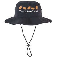 Capybara Lover This Is How I Roll Capybara Gift Bucket Hat