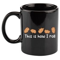 Capybara Lover This Is How I Roll Capybara Gift 11oz C Handle Ceramic Mug