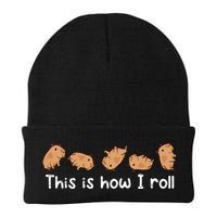 Capybara Lover This Is How I Roll Capybara Gift Beanie
