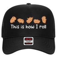 Capybara Lover This Is How I Roll Capybara Gift Trucker Hat