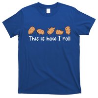 Capybara Lover This Is How I Roll Capybara Gift T-Shirt