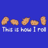 Capybara Lover This Is How I Roll Capybara Gift T-Shirt