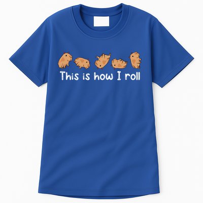 Capybara Lover This Is How I Roll Capybara Gift Tall T-Shirt