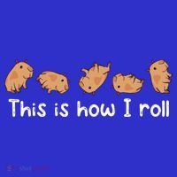 Capybara Lover This Is How I Roll Capybara Gift Tall Sweatshirt