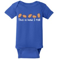 Capybara Lover This Is How I Roll Capybara Gift Baby Bodysuit