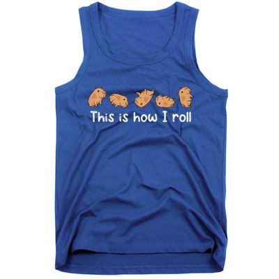 Capybara Lover This Is How I Roll Capybara Gift Tank Top