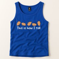 Capybara Lover This Is How I Roll Capybara Gift Tank Top