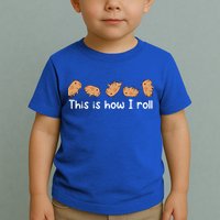 Capybara Lover This Is How I Roll Capybara Gift Toddler T-Shirt