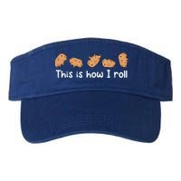Capybara Lover This Is How I Roll Capybara Gift Visor