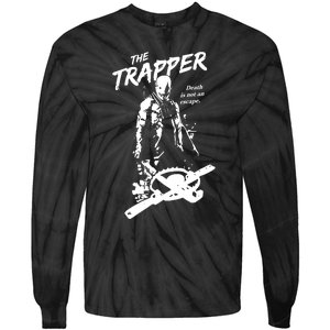 Cam Loso The Trapper Death Is Not An Escape Tie-Dye Long Sleeve Shirt