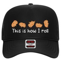 Capybara Lover This Is How I Roll Capybara Trucker Hat