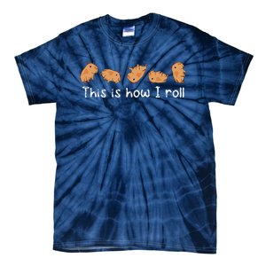 Capybara Lover This Is How I Roll Capybara Tie-Dye T-Shirt