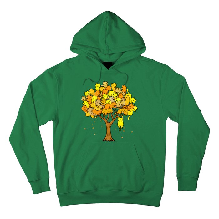 Cat Lover Tree Cute Hoodie