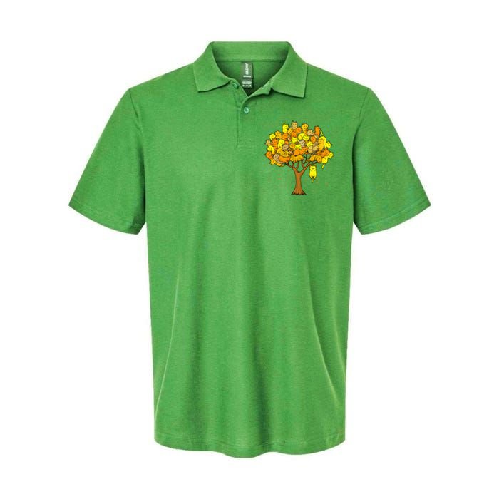 Cat Lover Tree Cute Softstyle Adult Sport Polo