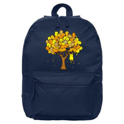 Cat Lover Tree Cute 16 in Basic Backpack