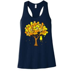 Cat Lover Tree Cute Women's Racerback Tank