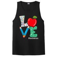 Cute Love Teacher Life Back To School Love Teaching PosiCharge Competitor Tank