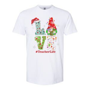 Cute LOVE Tennis Christmas Gnome Xmas Gift For Tennis Lovers Softstyle CVC T-Shirt