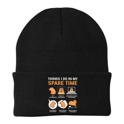 Capybara Lover Things I Do In My Spare Time Beanie