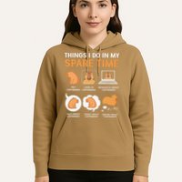 Capybara Lover Things I Do In My Spare Time Hoodie