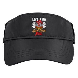 Crawfish Let The Good Time Boil Southern Funny Humor Sayings Adult Drive Performance Visor