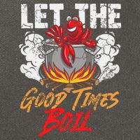 Crawfish Let The Good Time Boil Southern Funny Humor Sayings Cotton Canvas Backpack
