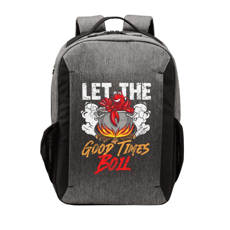 Crawfish Let The Good Time Boil Southern Funny Humor Sayings Vector Backpack