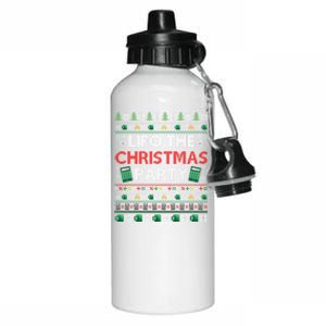 Cpa Lifo The Christmas Party Ugly Accountant Xmas Great Gift Aluminum Water Bottle