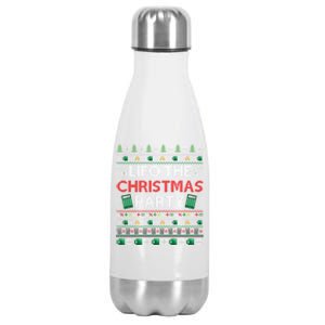 Cpa Lifo The Christmas Party Ugly Accountant Xmas Great Gift Stainless Steel Insulated Water Bottle