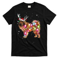 Christmas Lights Tibetan Mastiff Dog T-Shirt