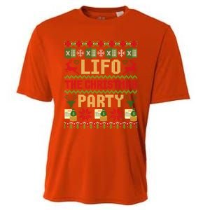 Cpa Lifo The Christmas Party Ugly Accountant Xmas Gift Cooling Performance Crew T-Shirt