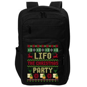 Cpa Lifo The Christmas Party Ugly Accountant Xmas Gift Impact Tech Backpack