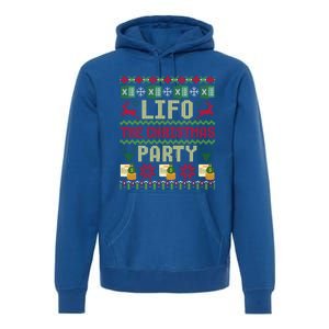 Cpa Lifo The Christmas Party Ugly Accountant Xmas Gift Premium Hoodie