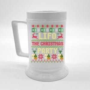 Cpa Lifo The Christmas Party Ugly Accountant Xmas Gift Beer Stein