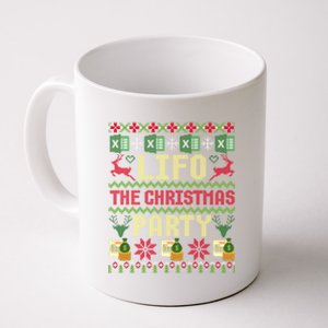 Cpa Lifo The Christmas Party Ugly Accountant Xmas Gift Coffee Mug