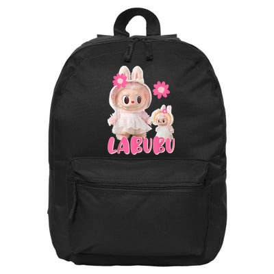Cute Labubu The Monsters 16 in Basic Backpack