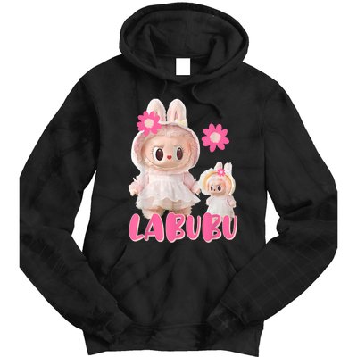 Cute Labubu The Monsters Tie Dye Hoodie