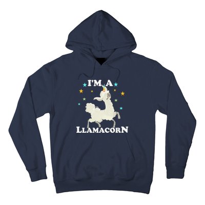 Cute Llama Unicorn - Llamacorn Hoodie