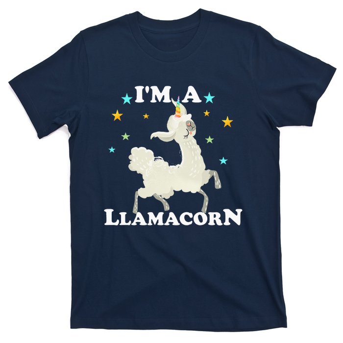 Cute Llama Unicorn - Llamacorn T-Shirt