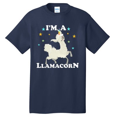 Cute Llama Unicorn - Llamacorn Tall T-Shirt