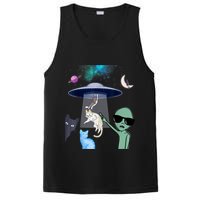 Cat Lovers UFO Space Abduction Of Cats By Aliens Design PosiCharge Competitor Tank