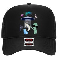 Cat Lovers UFO Space Abduction Of Cats By Aliens Design Hat