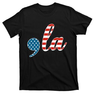 Comma La Usa Flag T-Shirt