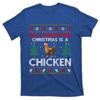 Chicken Lover Ugly All I Want For Christmas Is A Chicken Great Gift T-Shirt